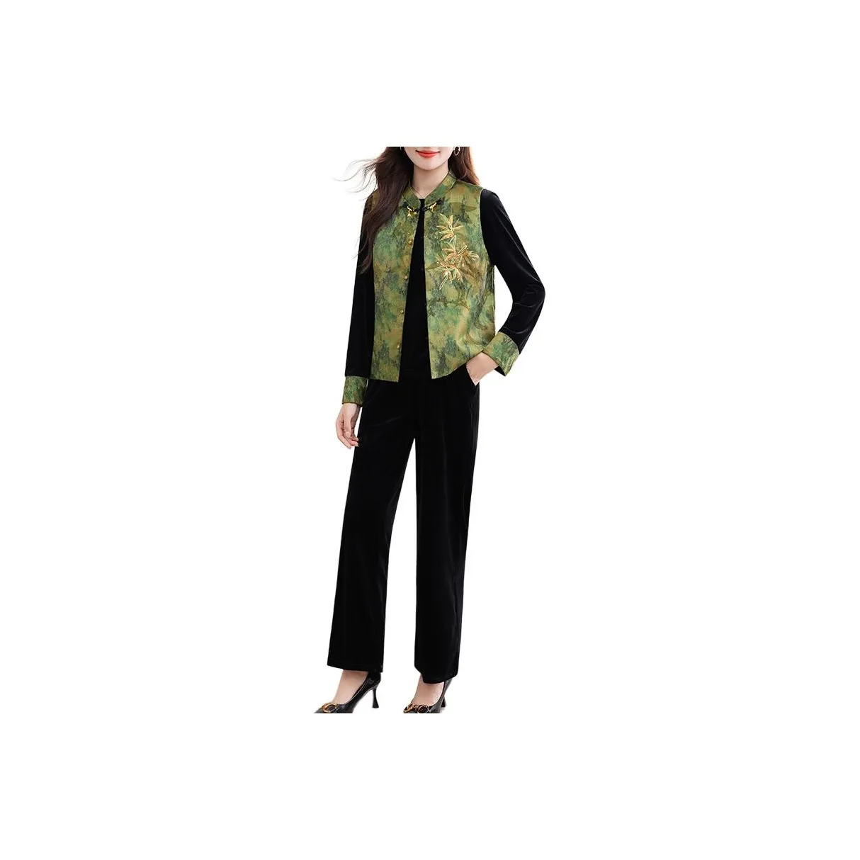 ZUOAN Наборы одежды THREE Piece Женские Повседневные костюмы