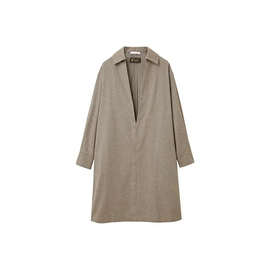 OVV Песочный Женские Длинные Платья с Рукавами