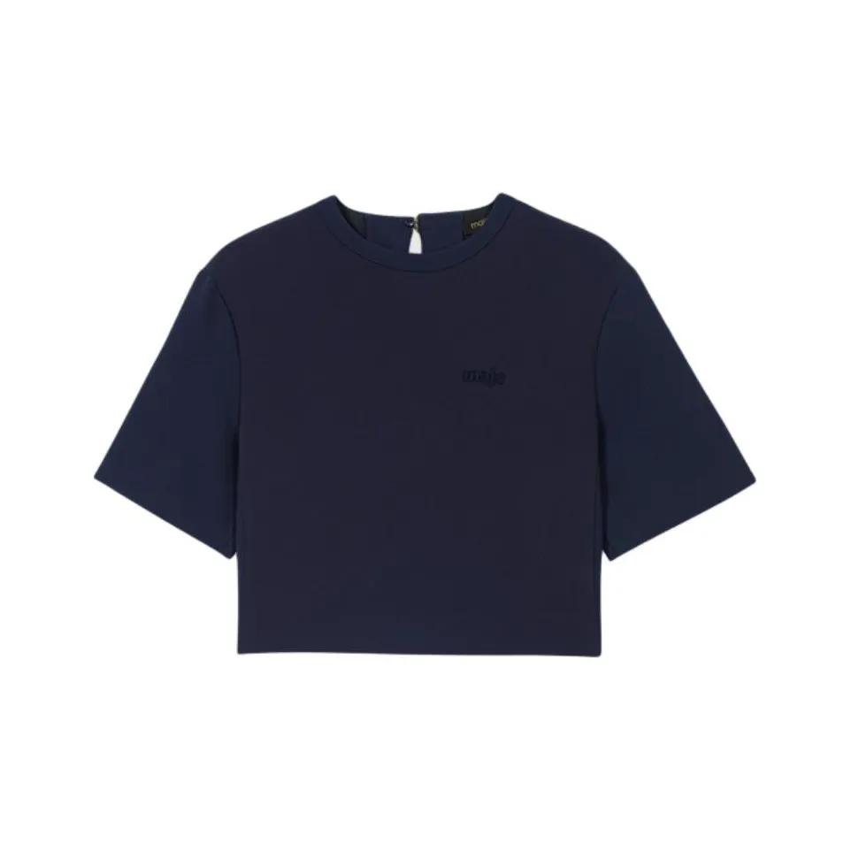 Maje Темно-синие женские футболки T