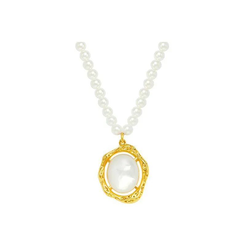 AGOVSKI Искусственная жемчужина Ожерелья Женские