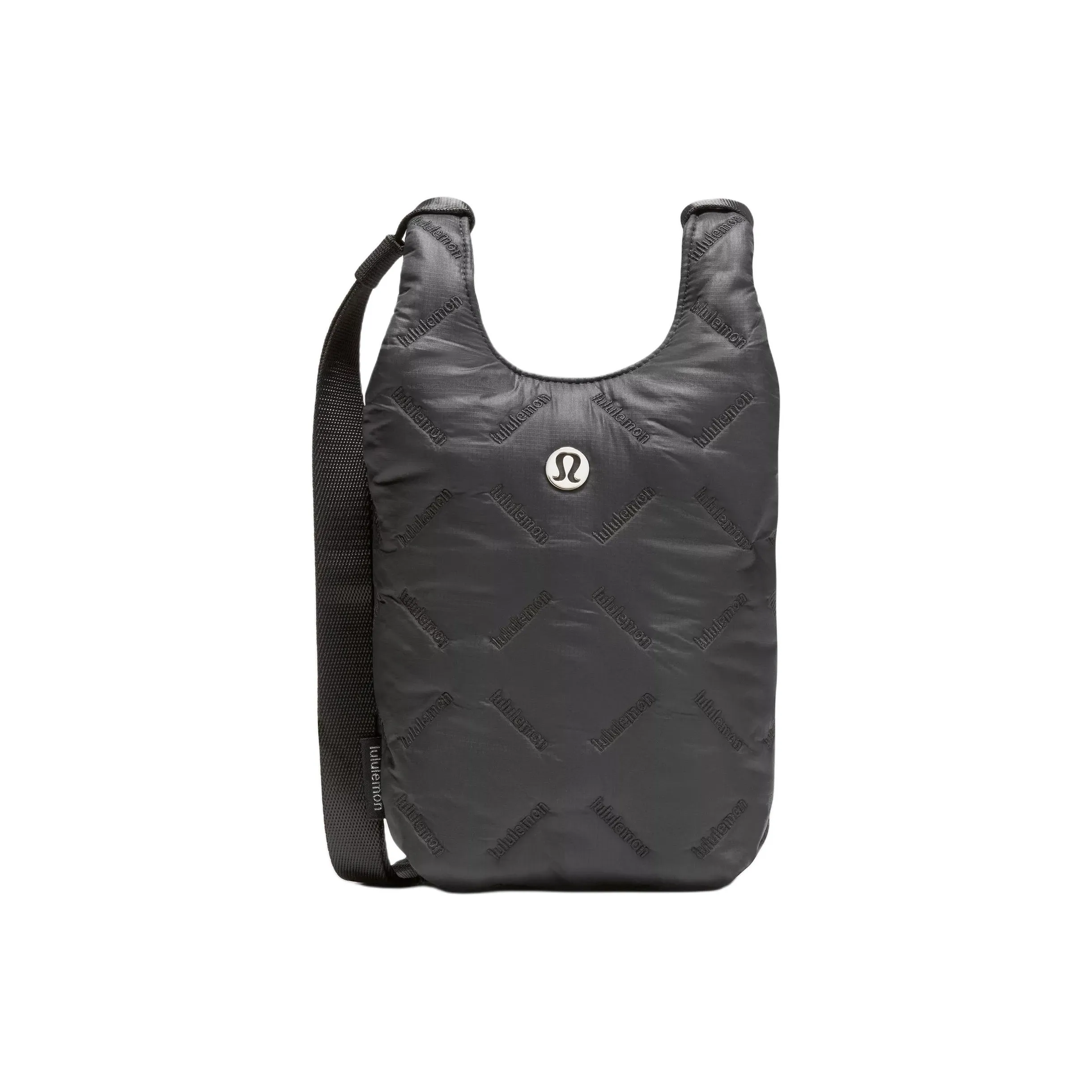 lululemon Портативный и Универсальный Сумка через плечо Женская Черная