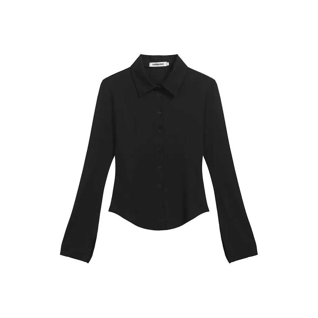 STGX Черные Женские Рубашки