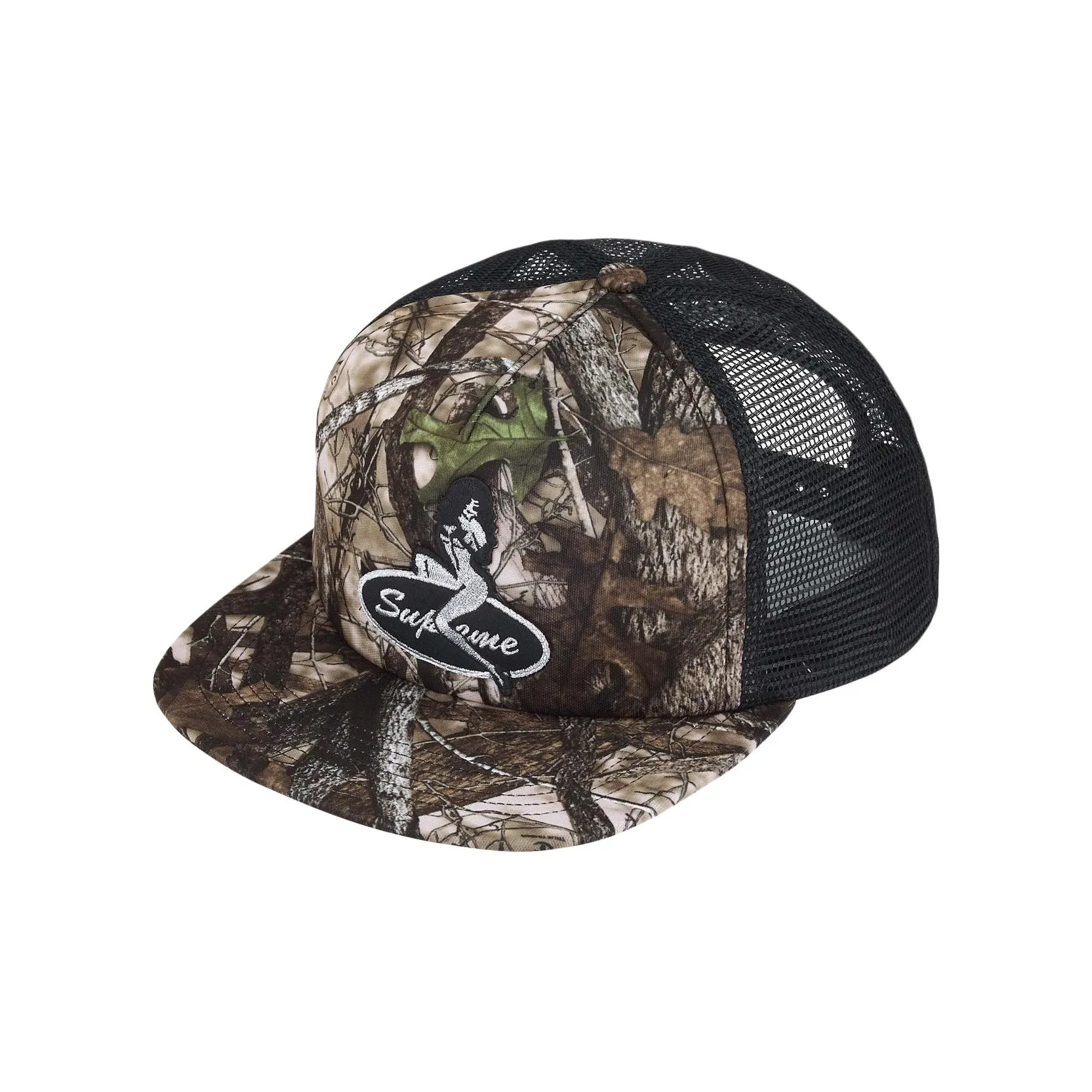 Supreme Полиэстер Кепки Унисекс Камуфляж Белый Камуфляж Черный Камуфляж Морской Синий Красный Черный