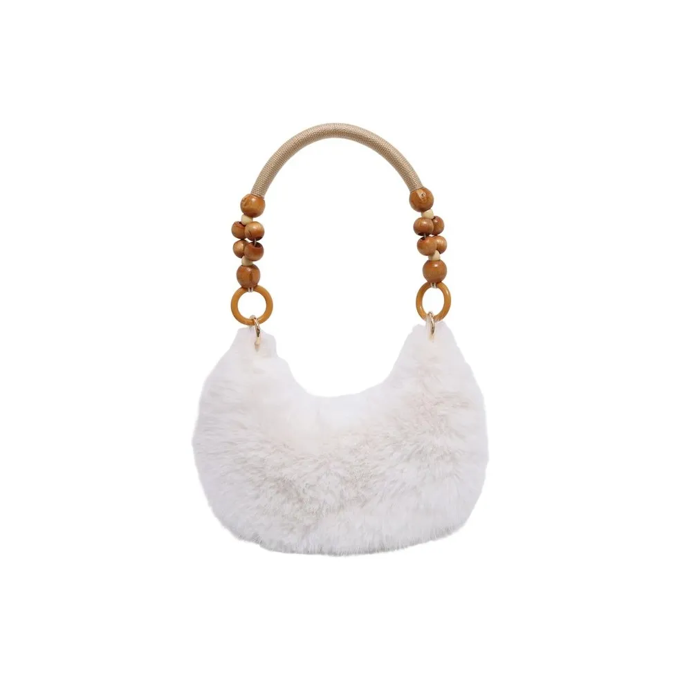 ORANGE BEAN Плюшевая сумка через плечо стандартная женская многоцветная