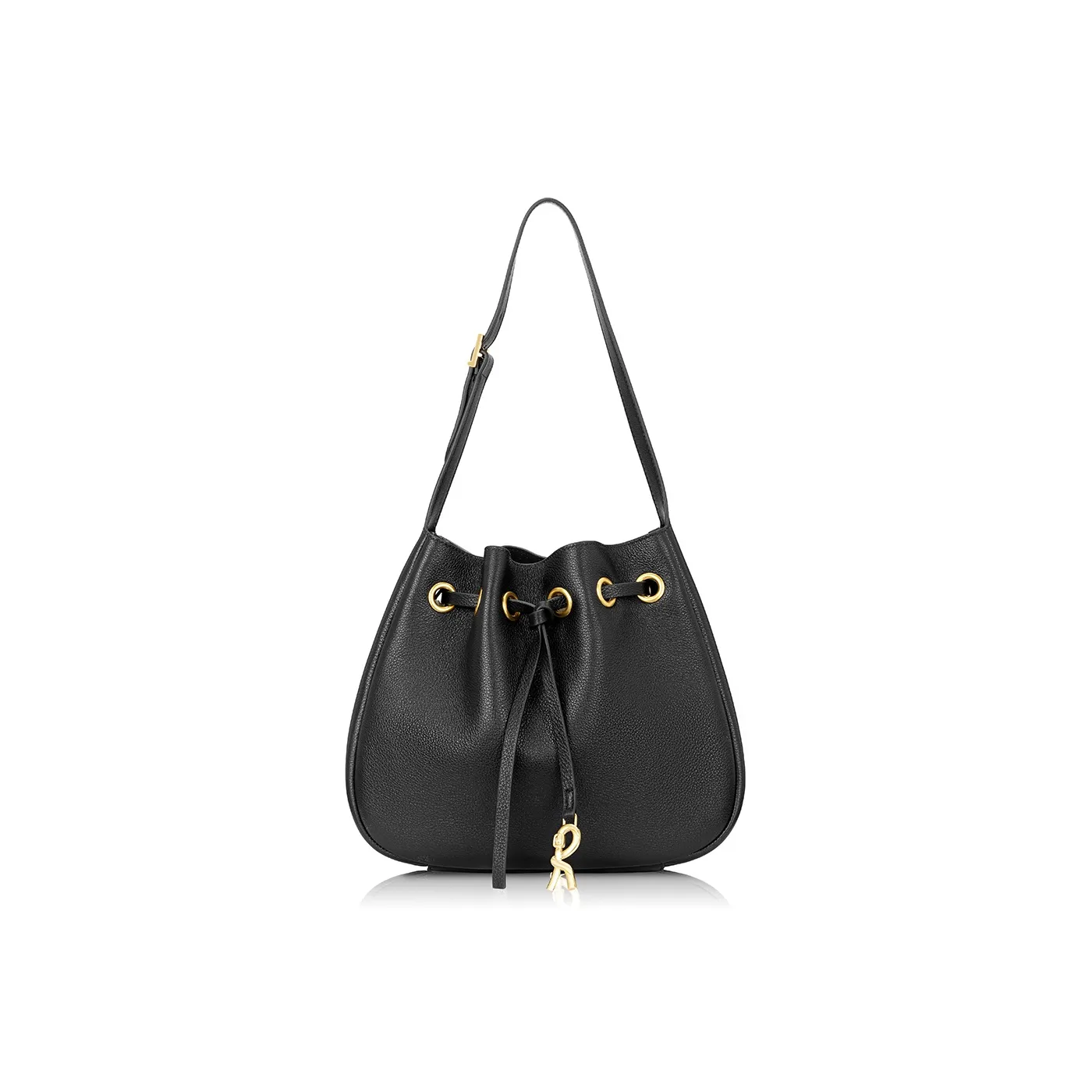 Roberta Di Camerino Коровья кожа Сумка через плечо Стандартная Женская Черная