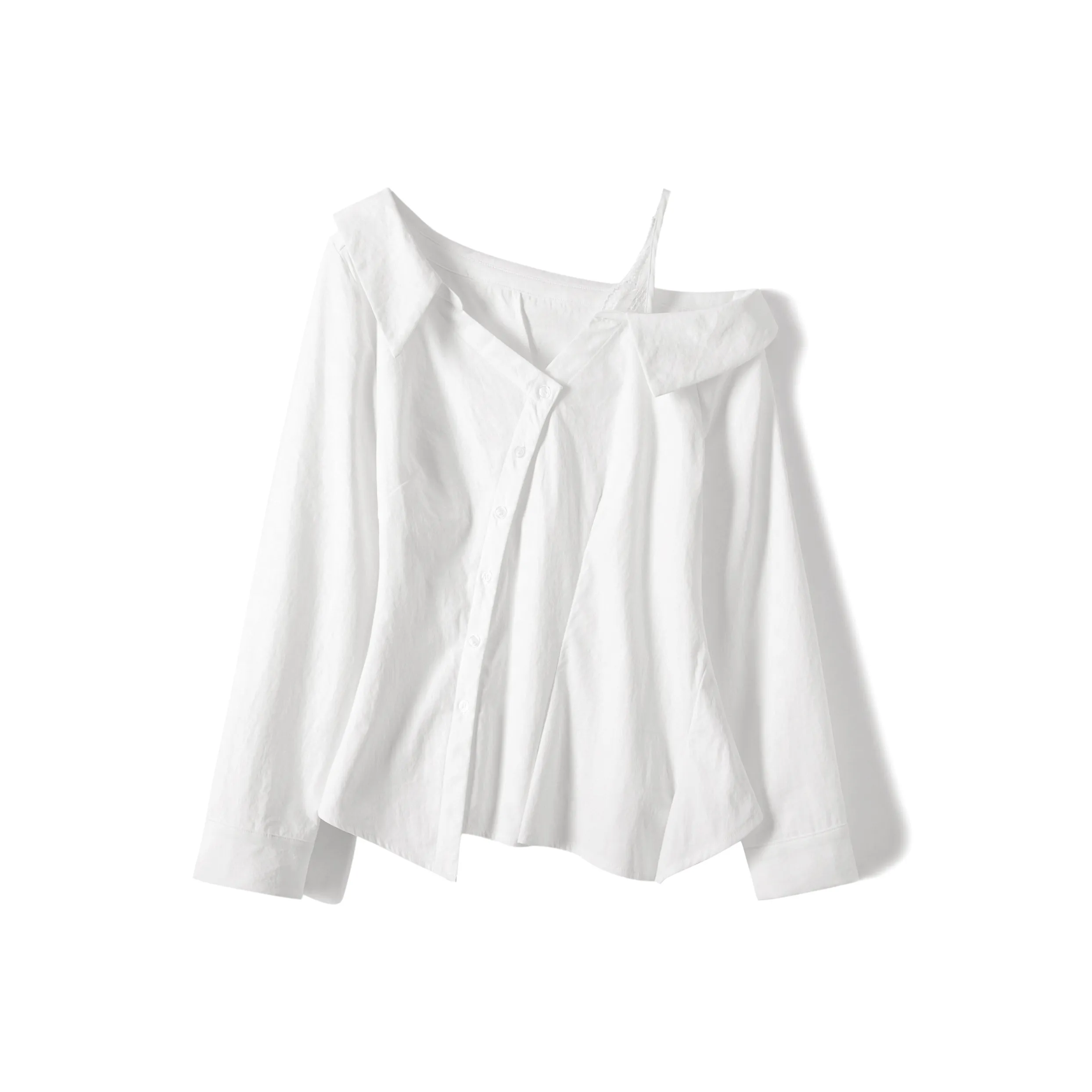 CLUB NEWS Белые Женские Рубашки