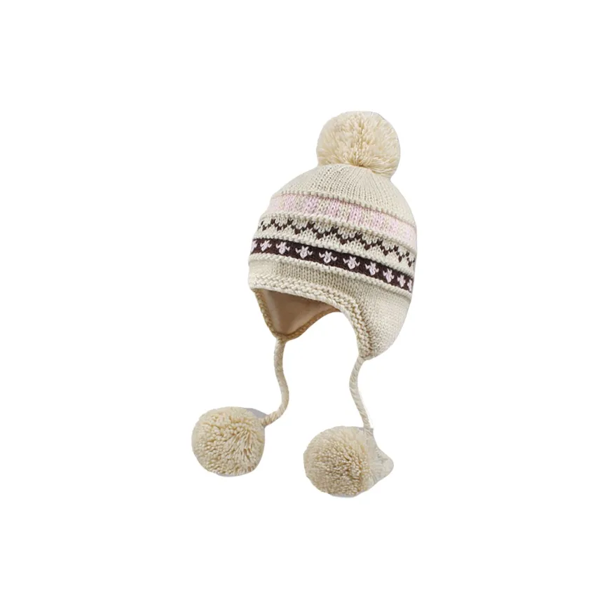 Infinite Bunny Акриловая шапка-ушанка с ушками Унисекс