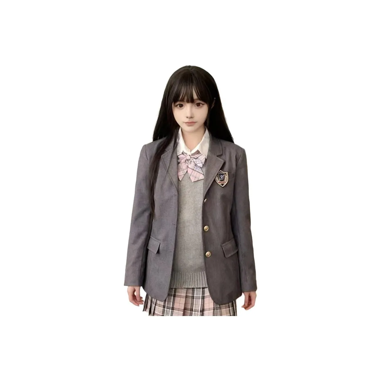 BVODE Серый Женские Деловые Костюмы