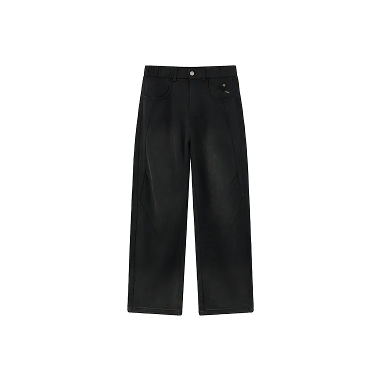 CAISEDI Черные Мужские Джинсы