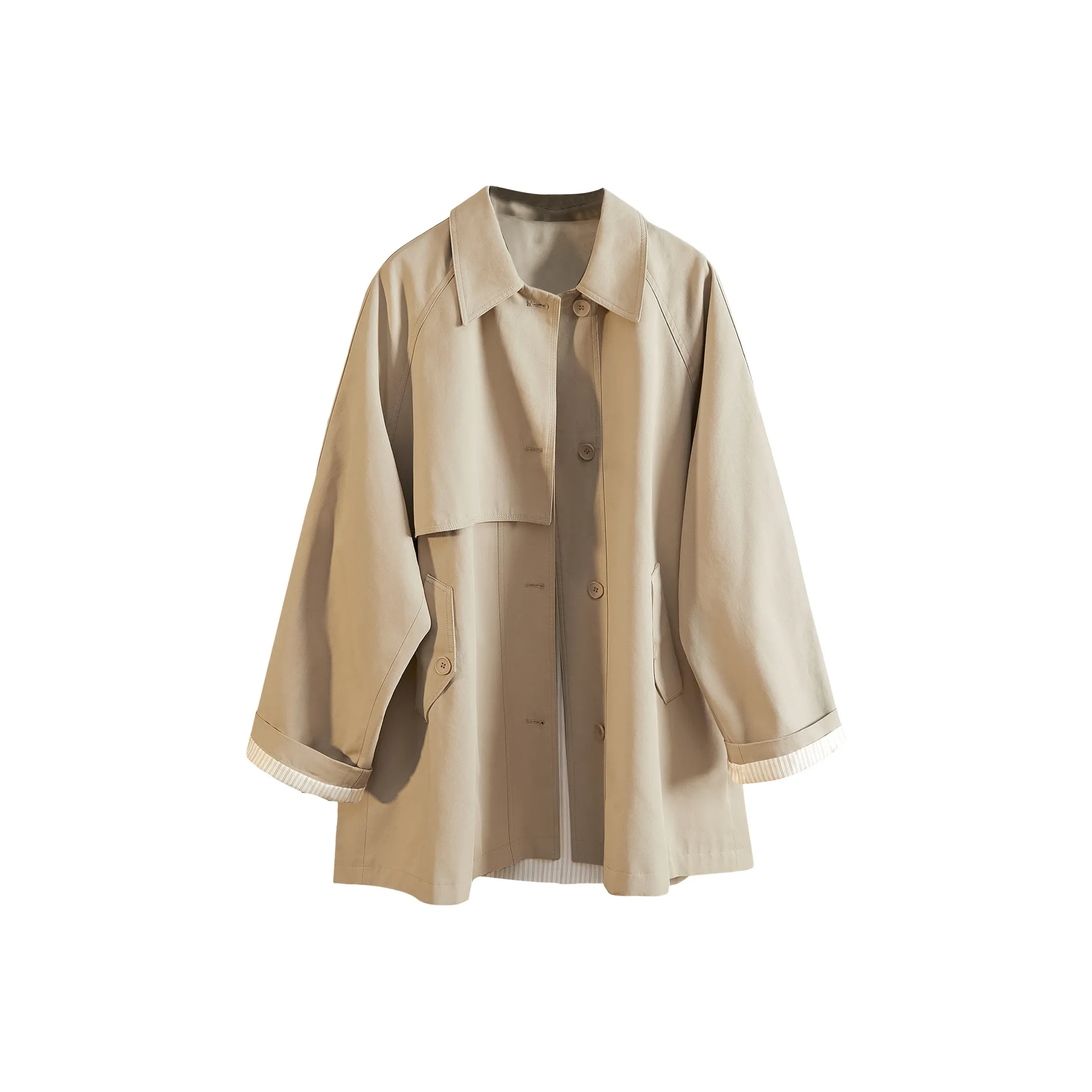 TOUCH Тренчкот Женский Хаки