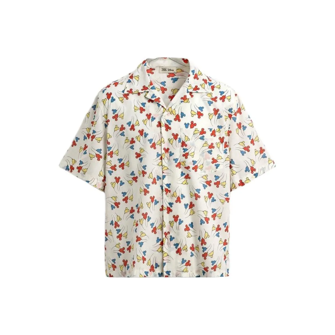 ZARA X Disney HARRY LAMBERT Co Бренд FW25 Рубашка Мужская