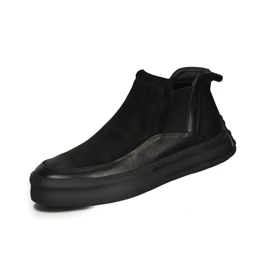 SENJIALUO Поддержка Устойчивость к истиранию Легкий И Дышащий Высокий Топ Повседневная Обувь Мужская