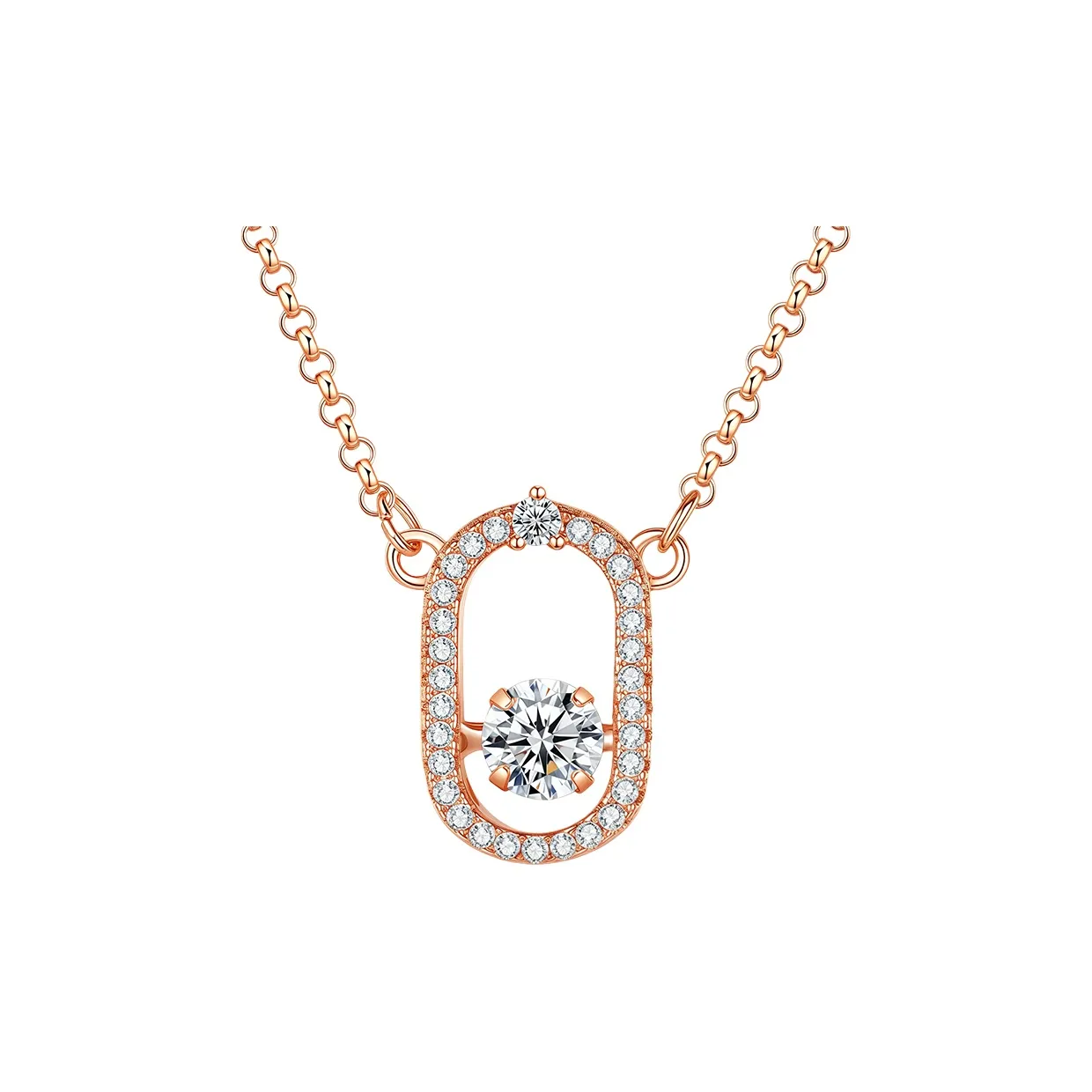 FANSHINER Сплав IPRG Гальванизированный 18K Ожерелье Женское