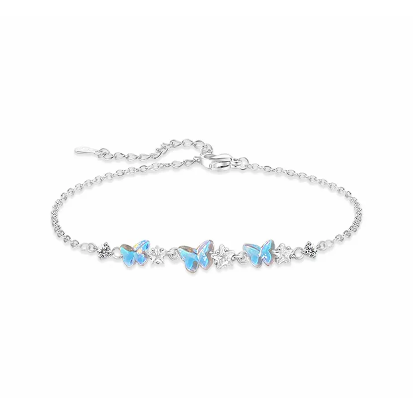 WANLIACC Цветное стекло Нефритовые браслеты Женские