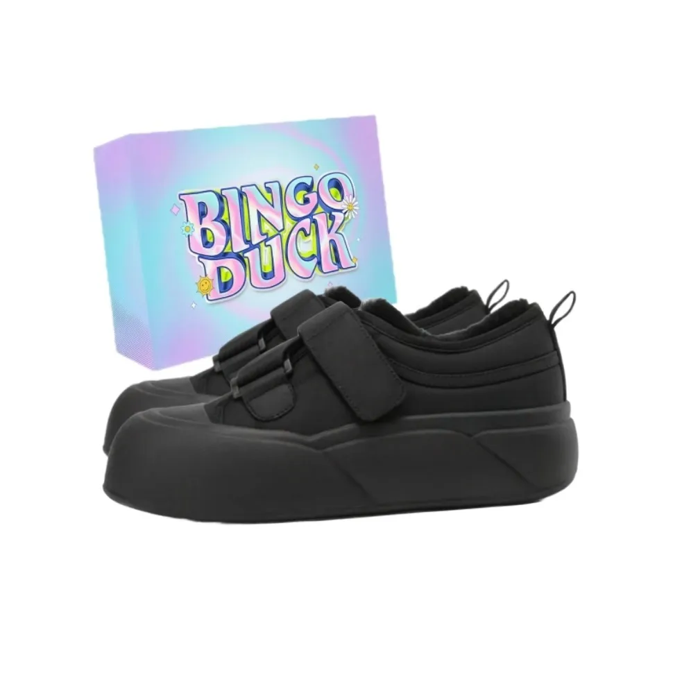 BINGO DUCK Устойчивые к истиранию низкие кроссовки для скейтбординга женские