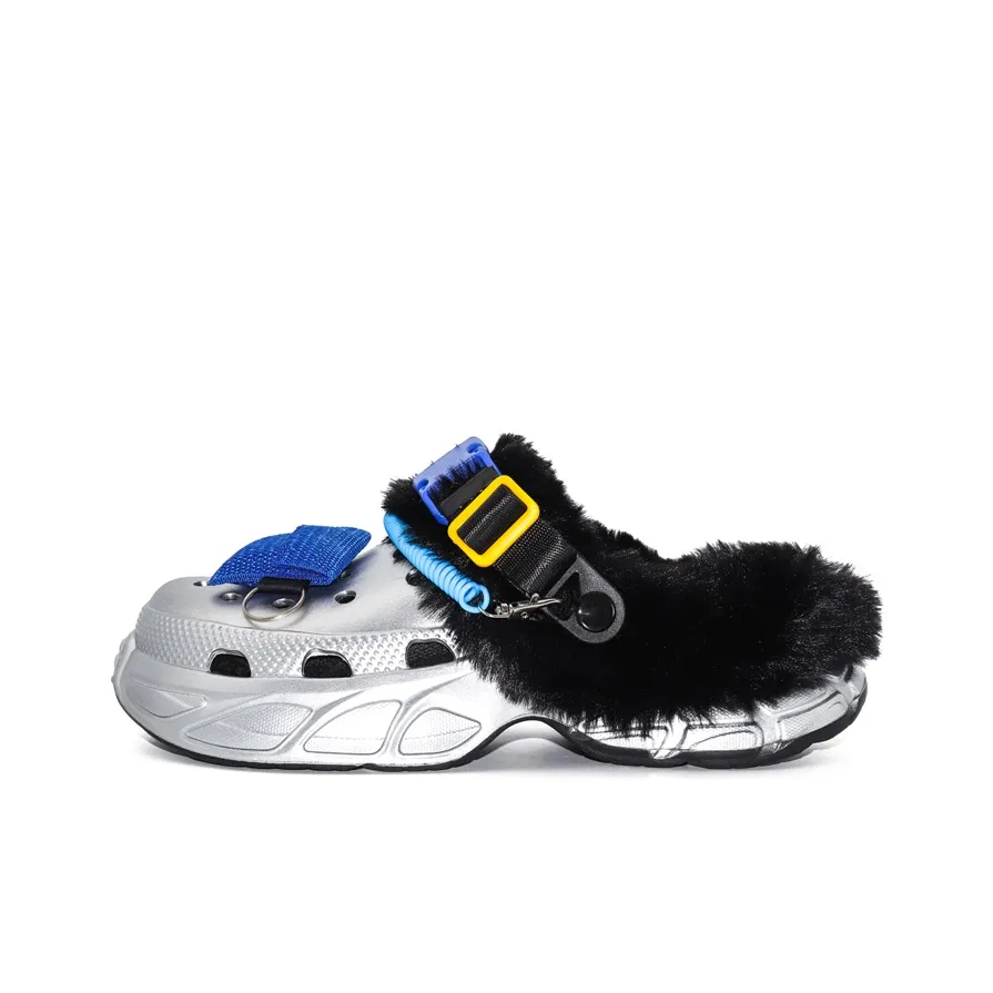 OUBT ЭВА Противоскользящие устойчивые к истиранию отпугивающие запахи домашние тапочки унисекс серебряного цвета