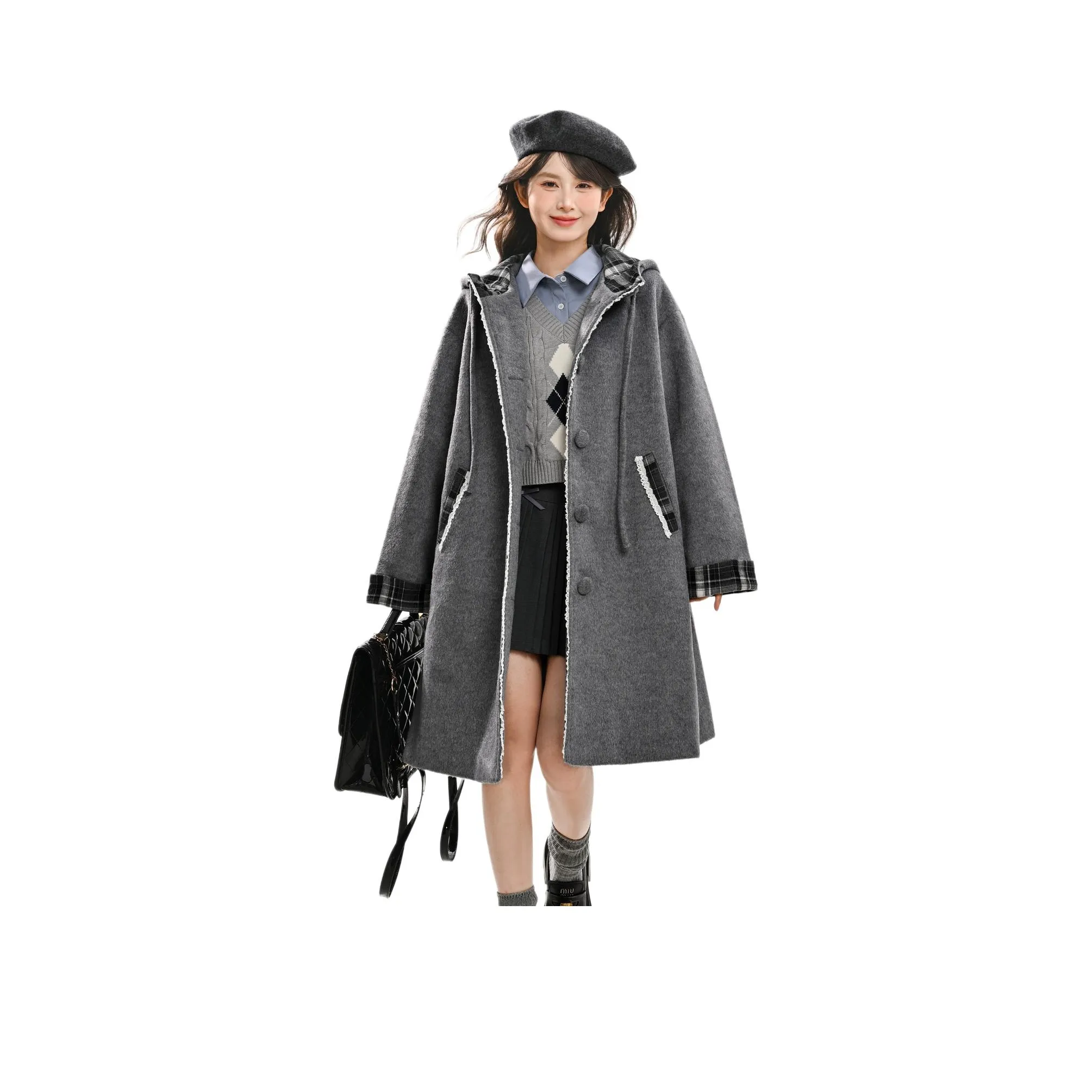 SNBL Серый Женский Пальто