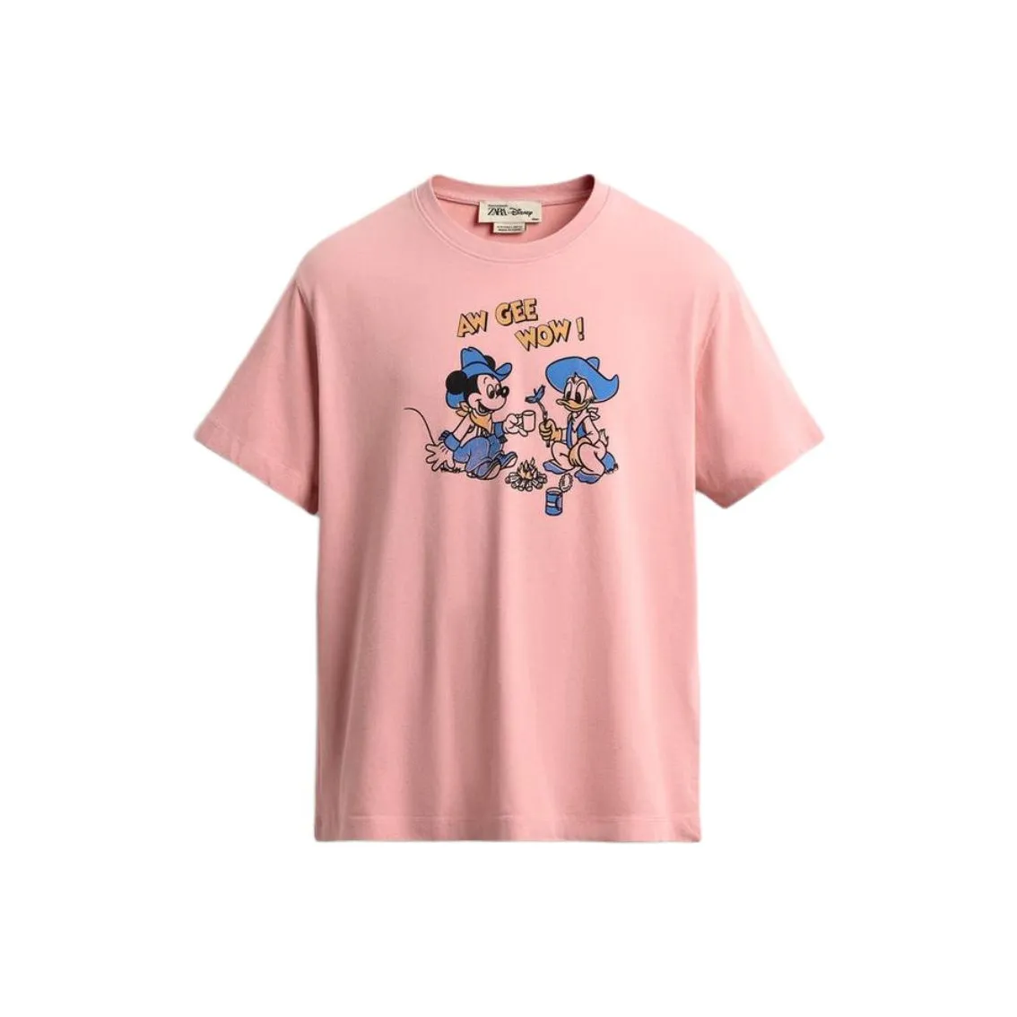 ZARA X Disney HARRY LAMBERT Co Бренд FW25 Рубашка Мужская