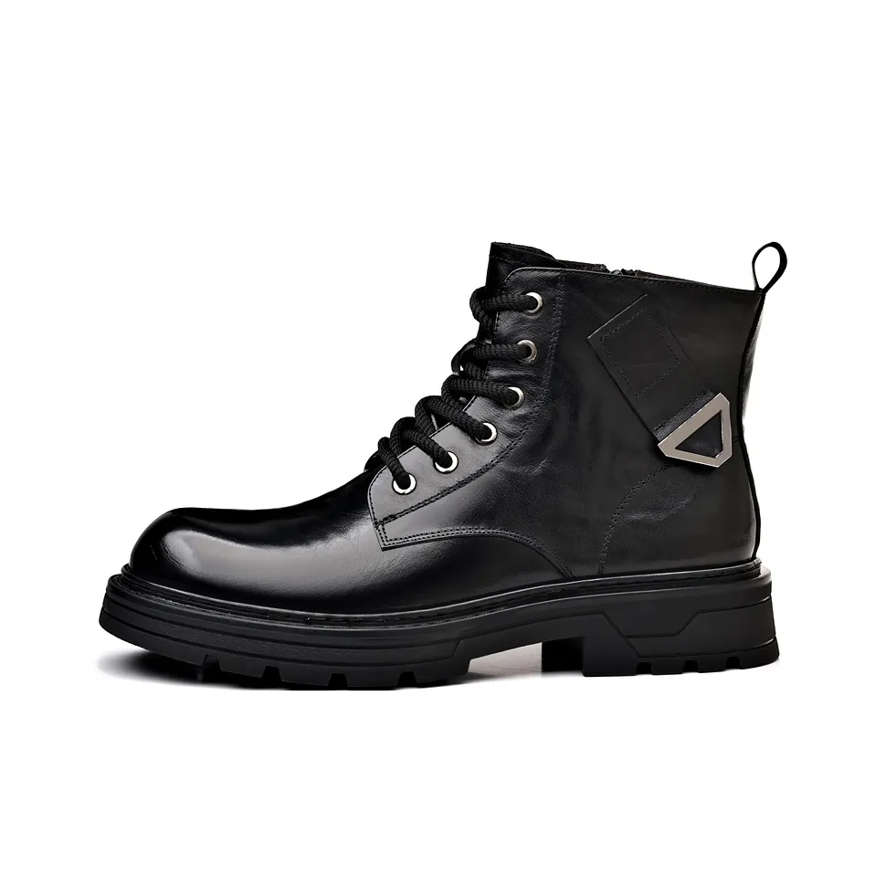 Romon Martin Boots Мужские Черные