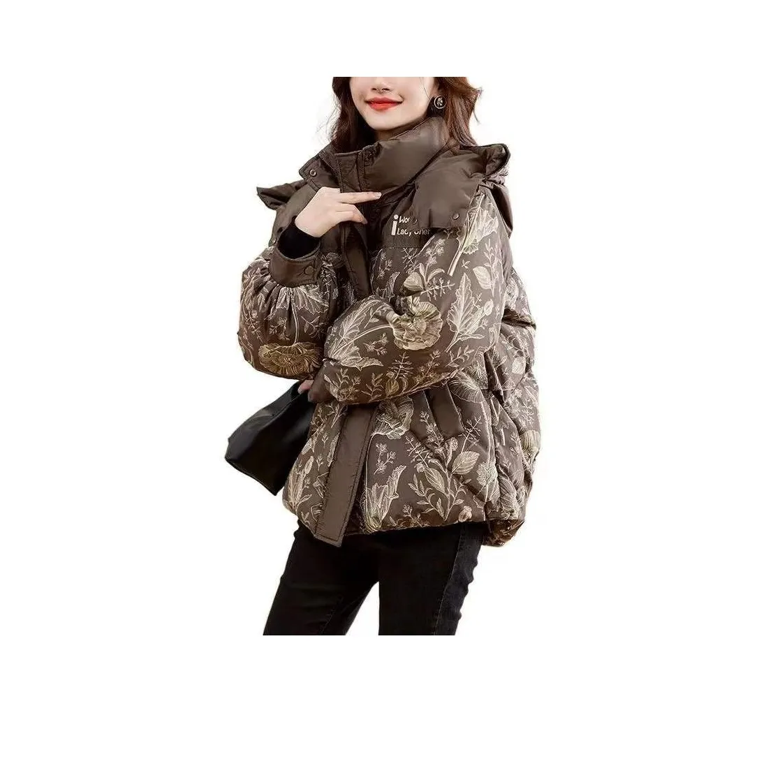 STYUW Кофе Женские пуховики