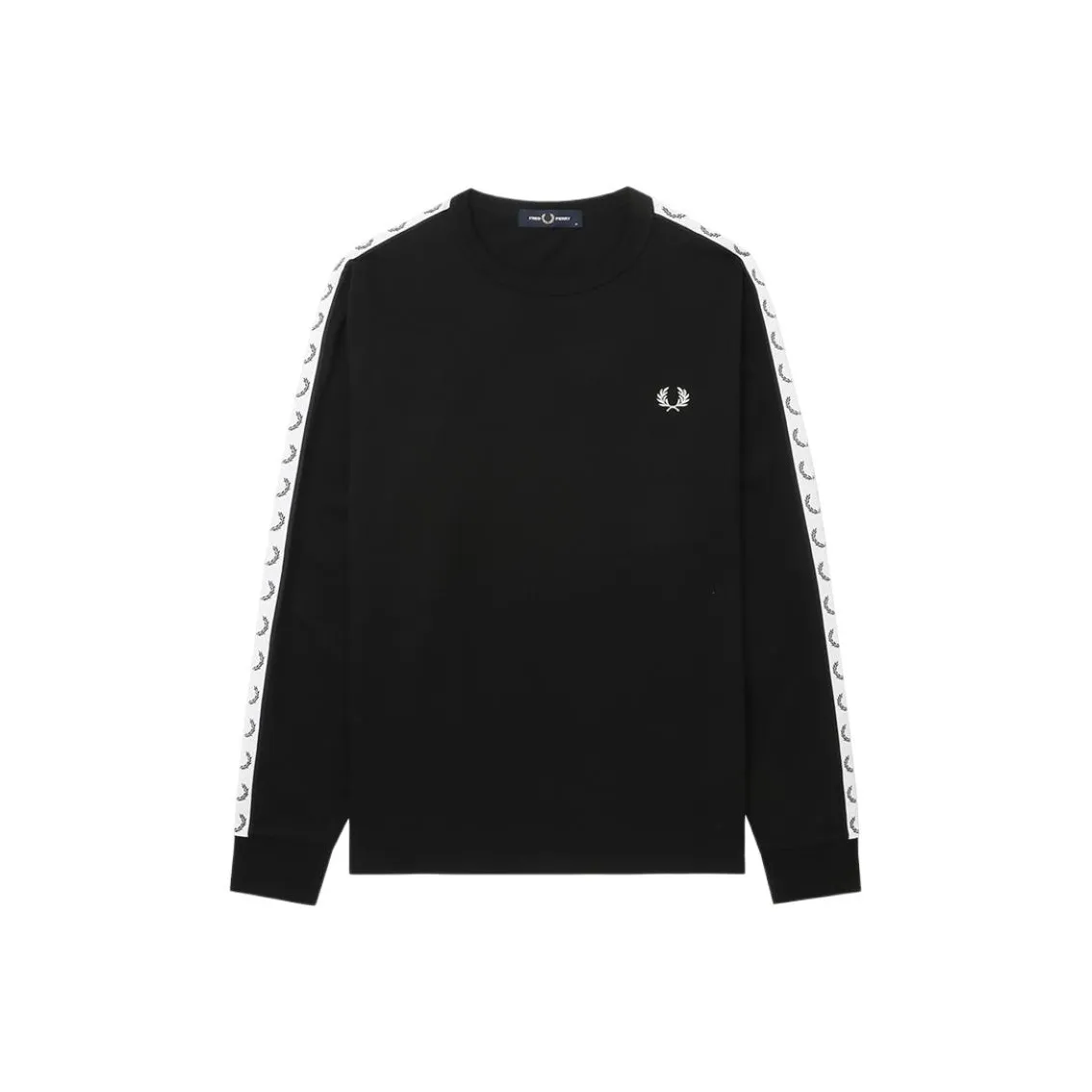 FRED PERRY Черная BKX Мужская T-Рубашка