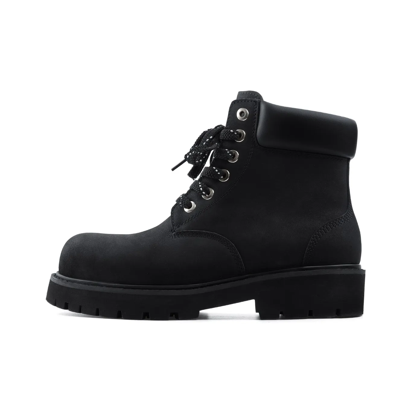 MR.A Короткий Мартин Ботин Мужской Черный