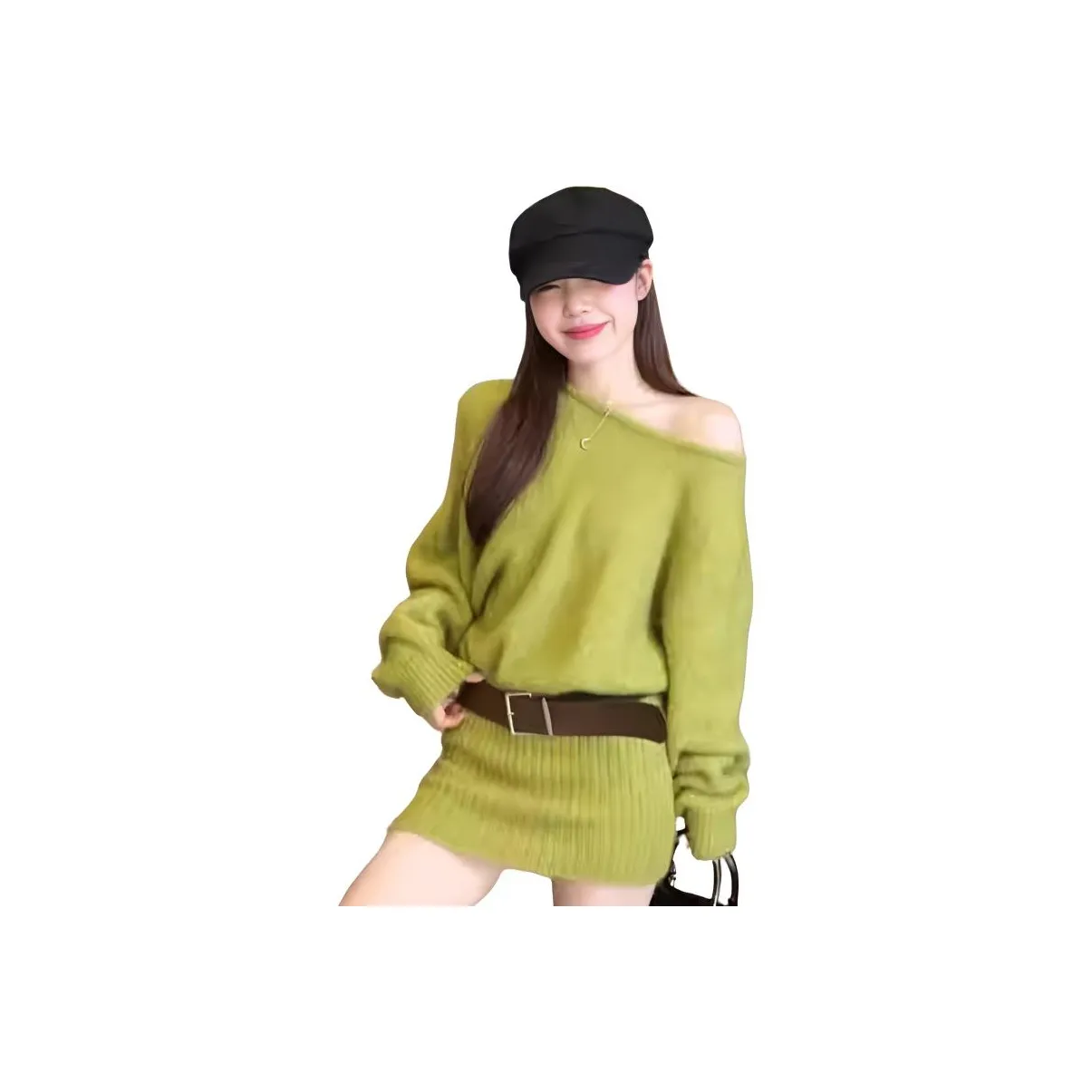 BVODE Длинное платье с длинными рукавами женское