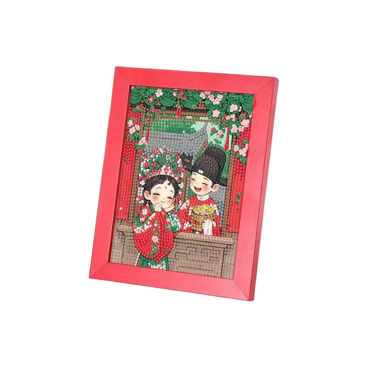 Enlightenment Свадьба Ромб Аппликация DIY Игрушки