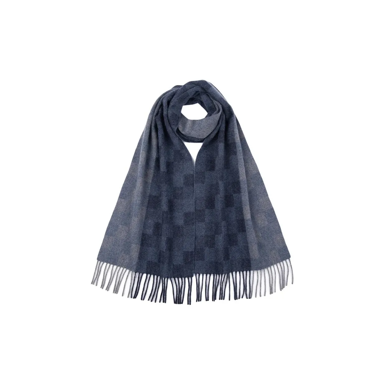 H YXIANG Кашемир Вязаные Шарфы Мужской