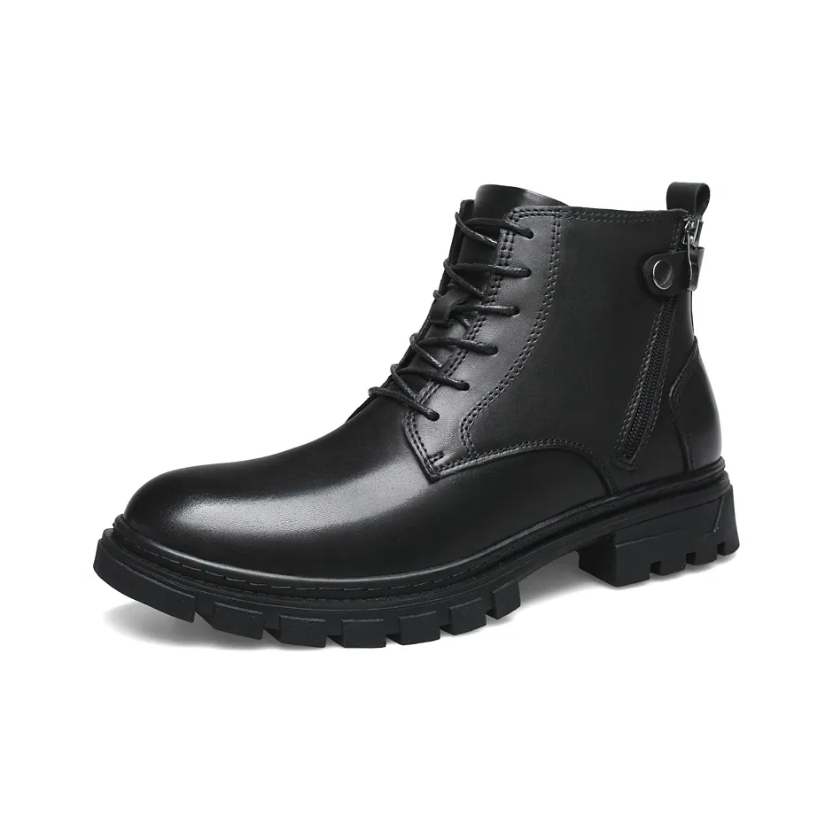 YIMINU Ботильоны Мужские Черные