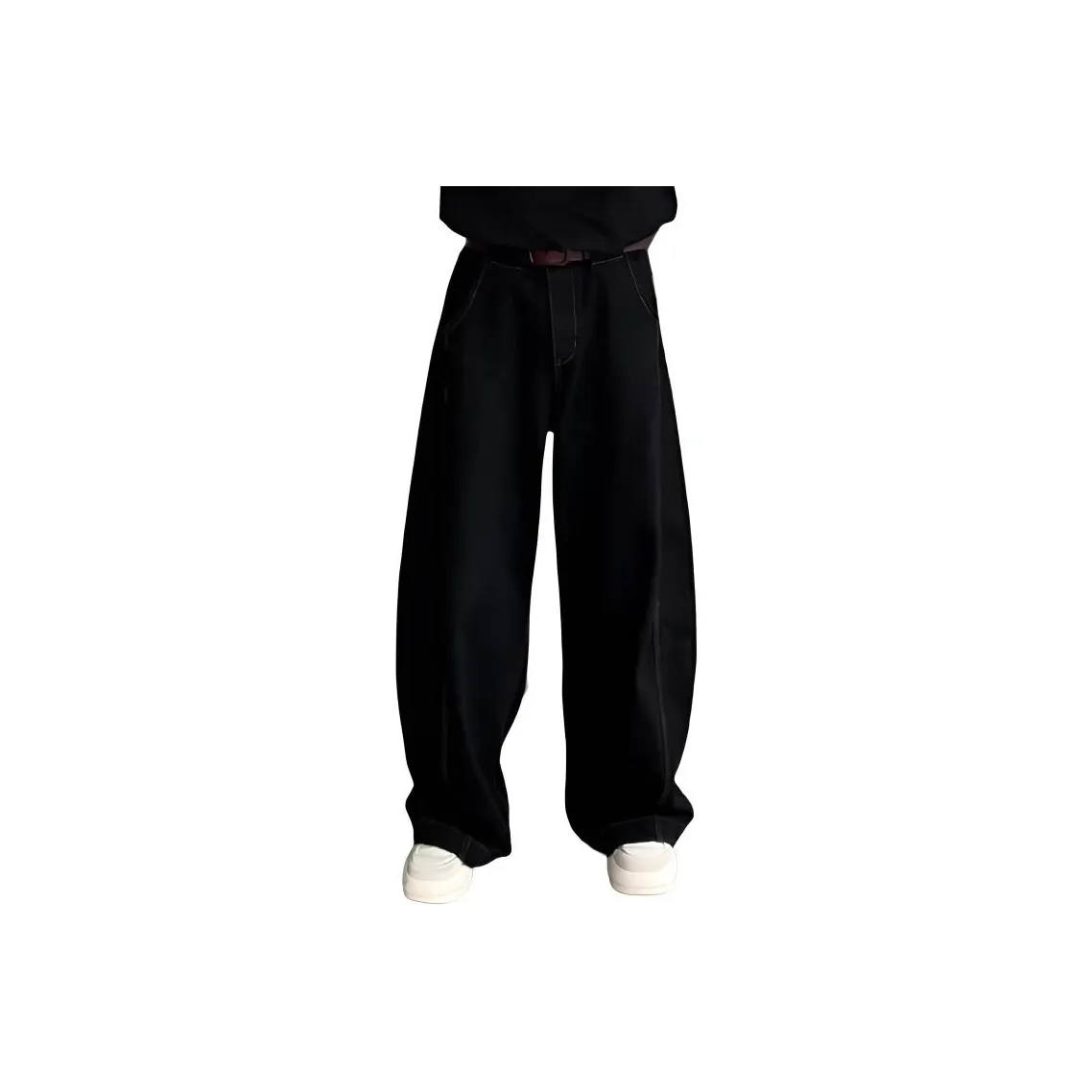 PODGORNOI Мужские черные джинсы