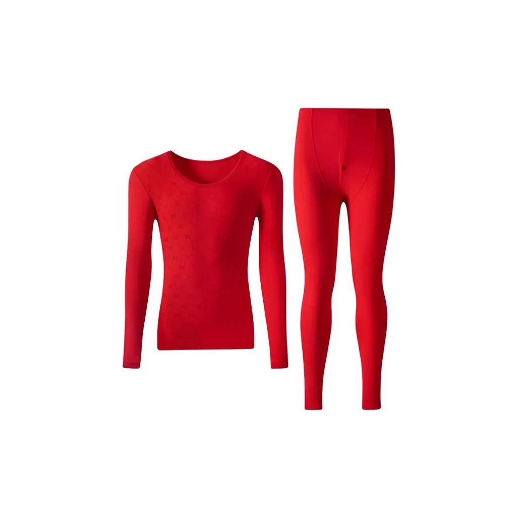 Yi Fen Термическое нижнее белье топы трусы комплекты одежды мужской