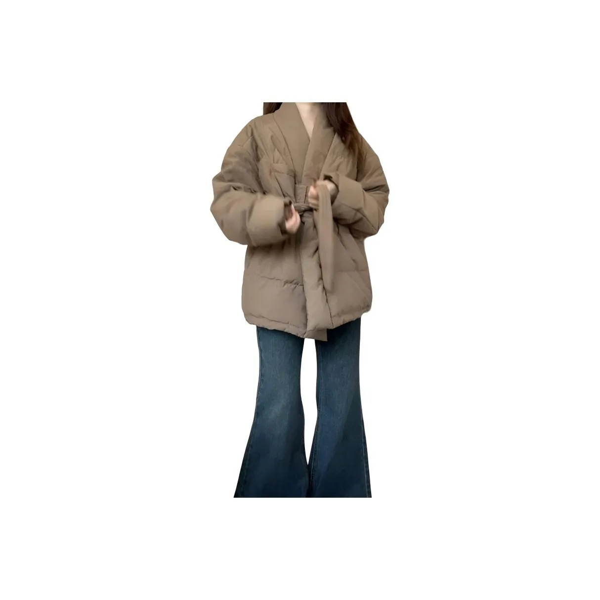 XIANSINIAO Хлопковый пуховик женский