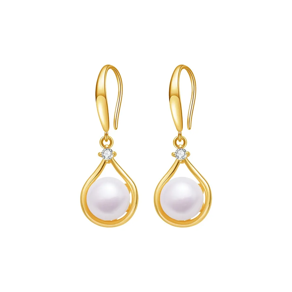 Серьги CHEESEFAN с жемчугом женские