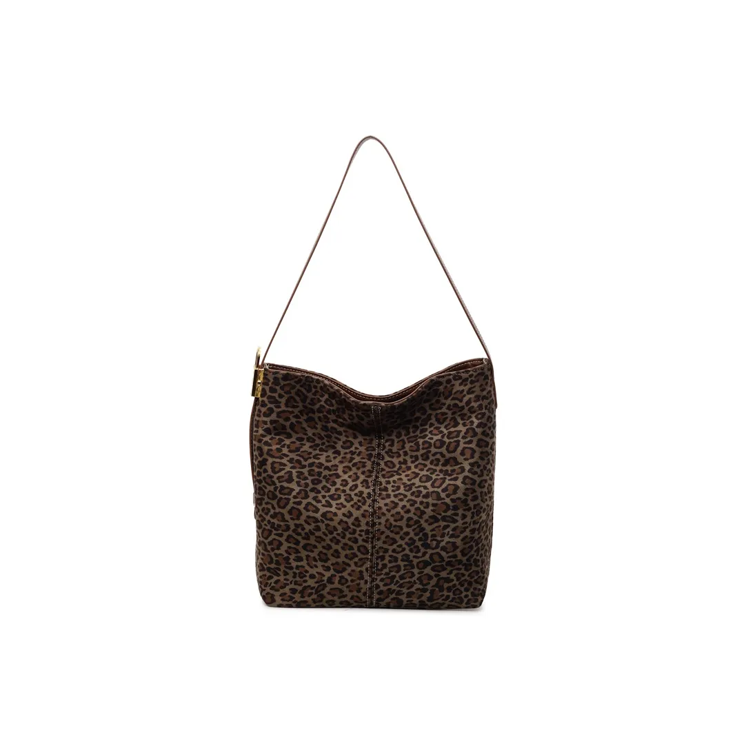 Three Ducklings Кожа Бархат Сумка на плечо Женская Зеленая Экрю Коричневая Кофейная