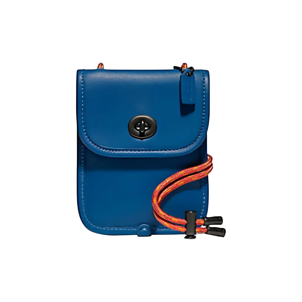 COACH Originals Чехол для телефона из кожи сумка через плечо мини мужская синяя