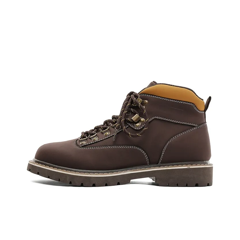 Grumpy Ram Классический Yellow Boots Короткий Martin Boot Мужской