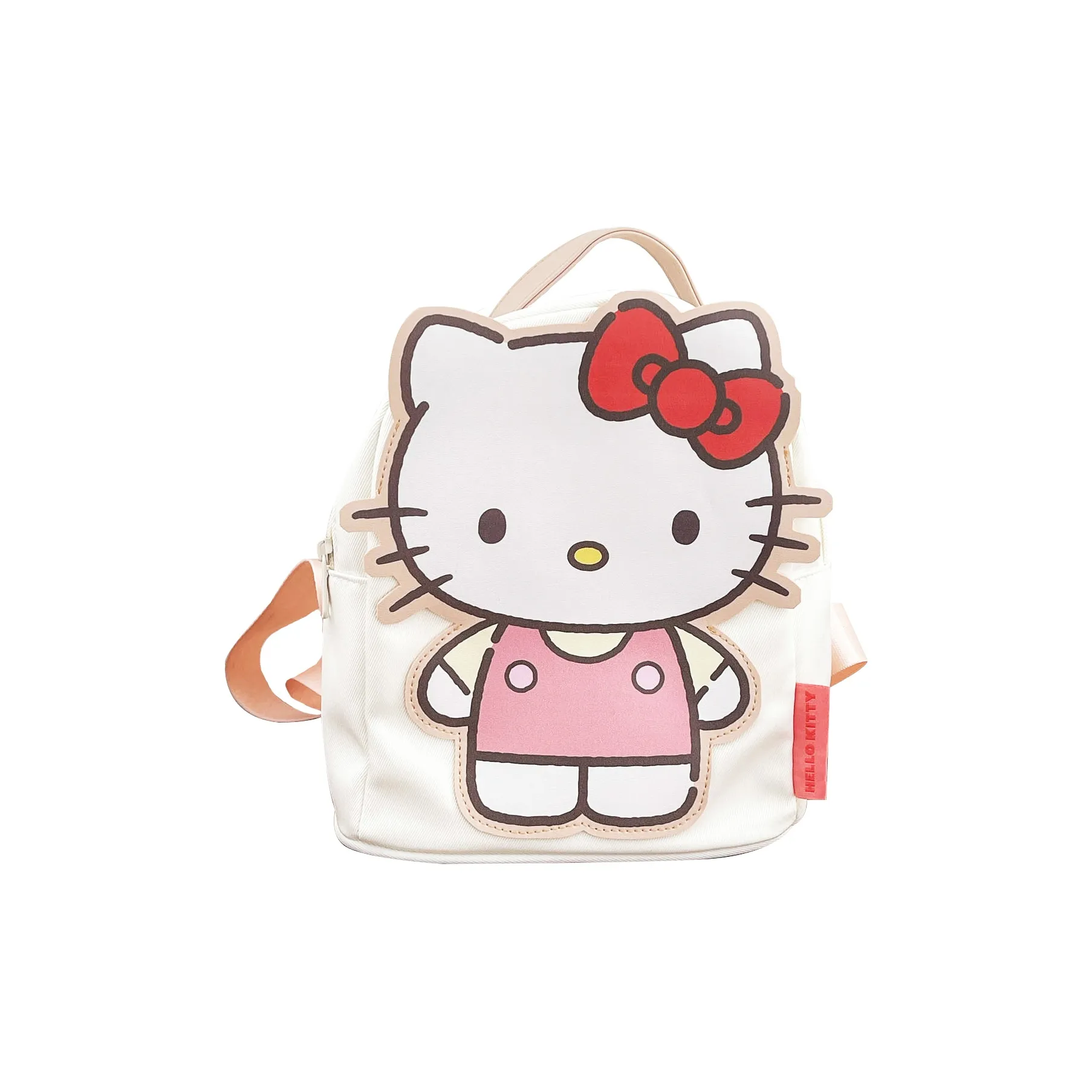 Sanrio Hello Kitty Polyester Backpack Regular Women's Ecru Санрио Hello Kitty Полиэстер Рюкзак Стандартный Женские Экрю