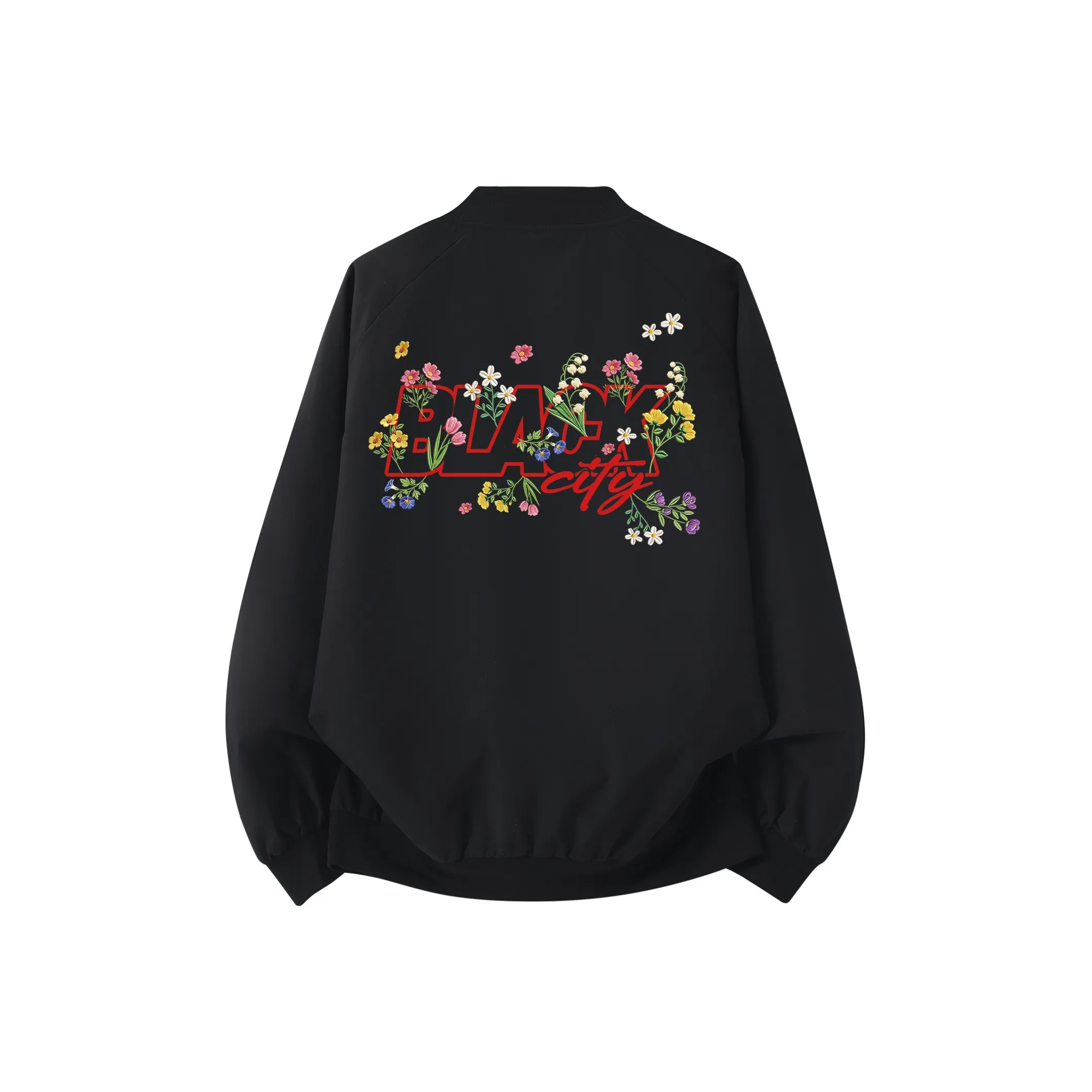BLACK CITY Бейсбольная куртка Унисекс