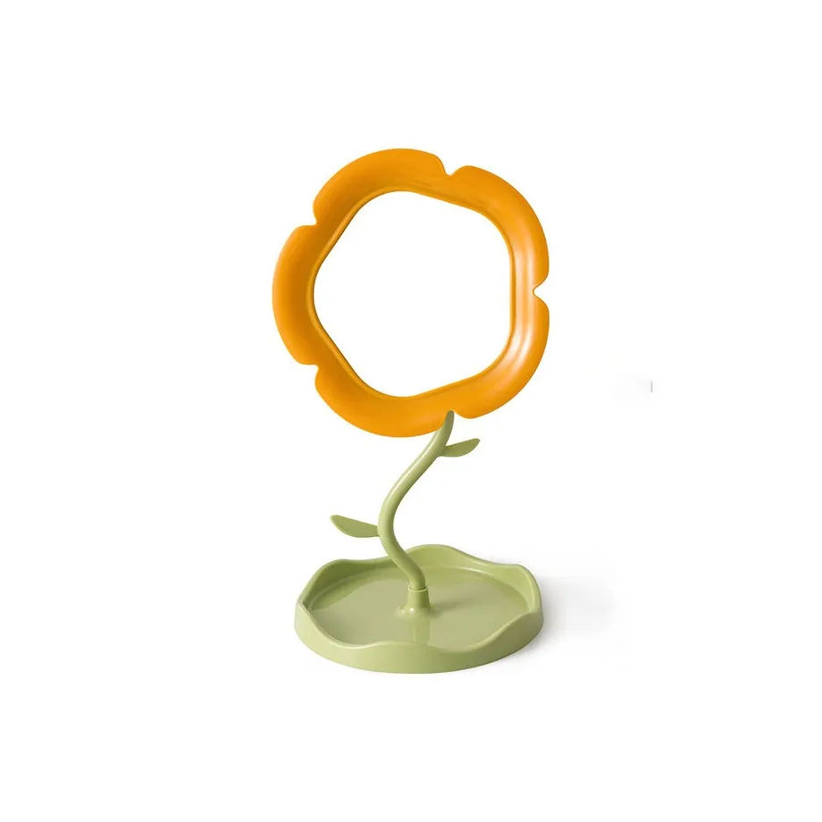 Stubborn GOOD Looking Спальня в общежитии Милый Женский Стол Vanity Зеркало с Цветочным дизайном Портативное Зеркало