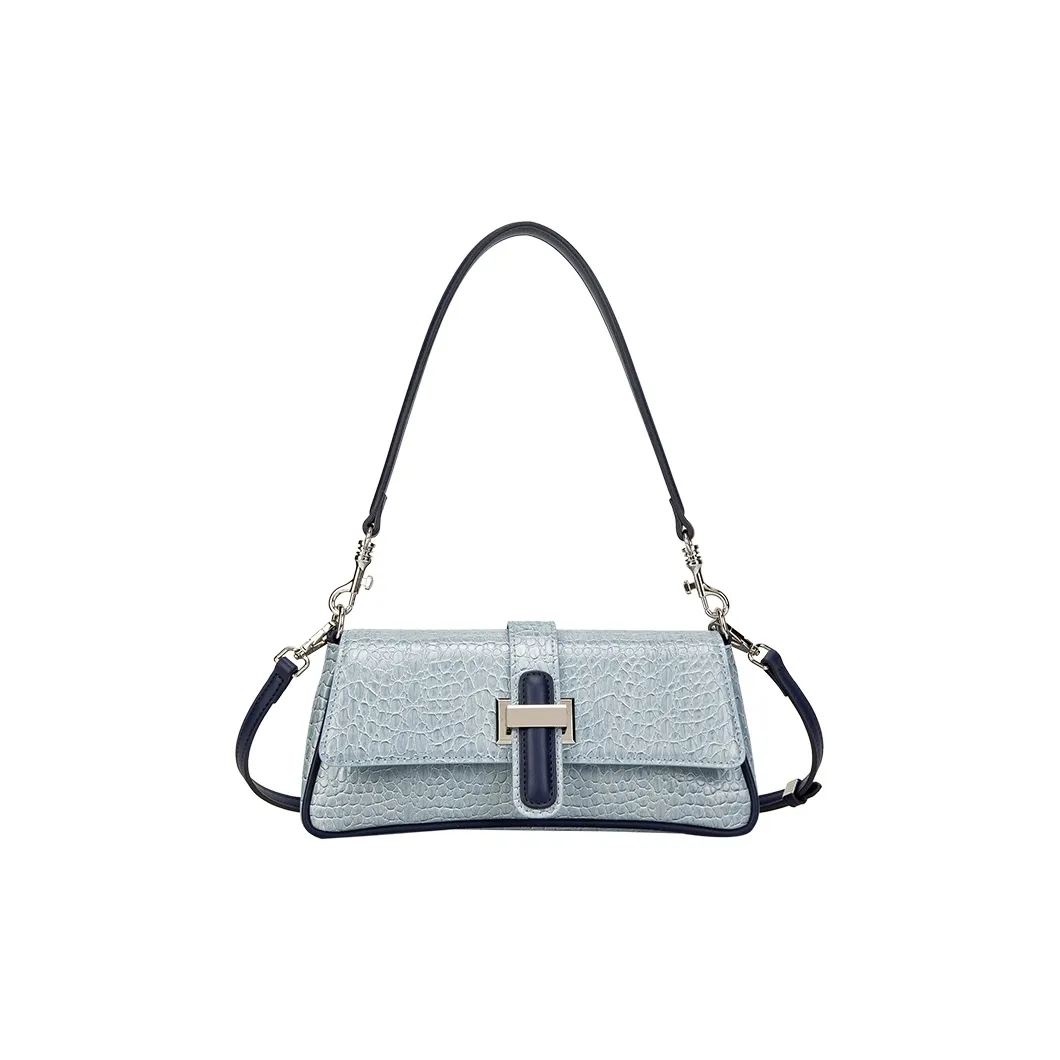 Jacoponnus Сумка через плечо из коровьей кожи стандартная женская синий и темно-синий