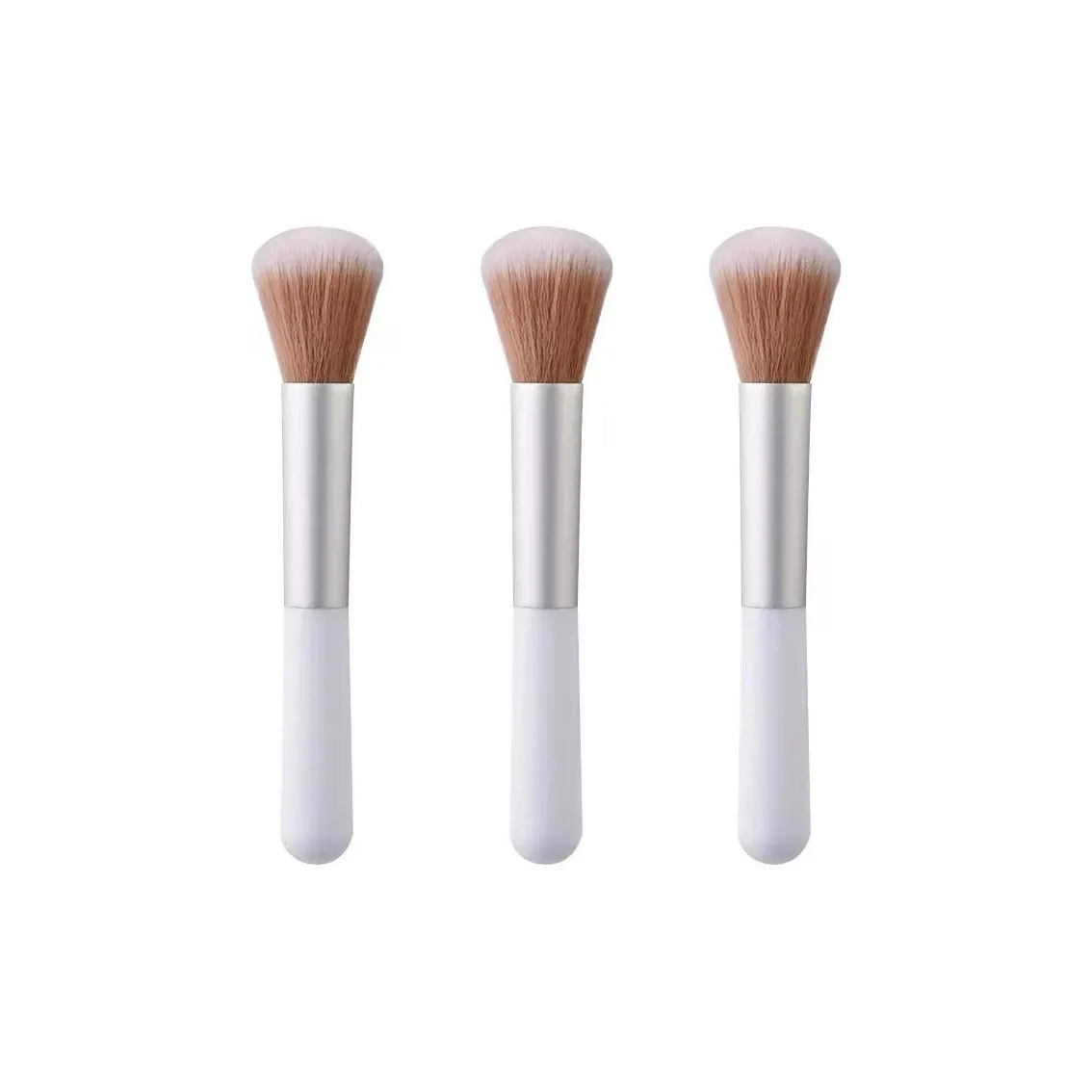 Stubborn Blush Brush Мягкий Волокно Loose Пава Щетка Мягкий Волосы Один Штука