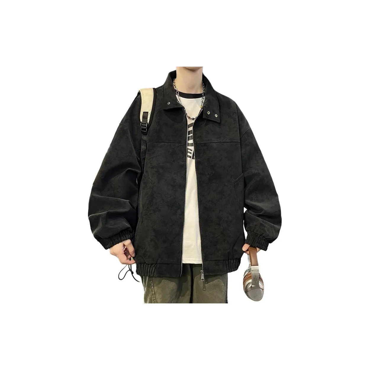 EMINU Мужские кожаные куртки