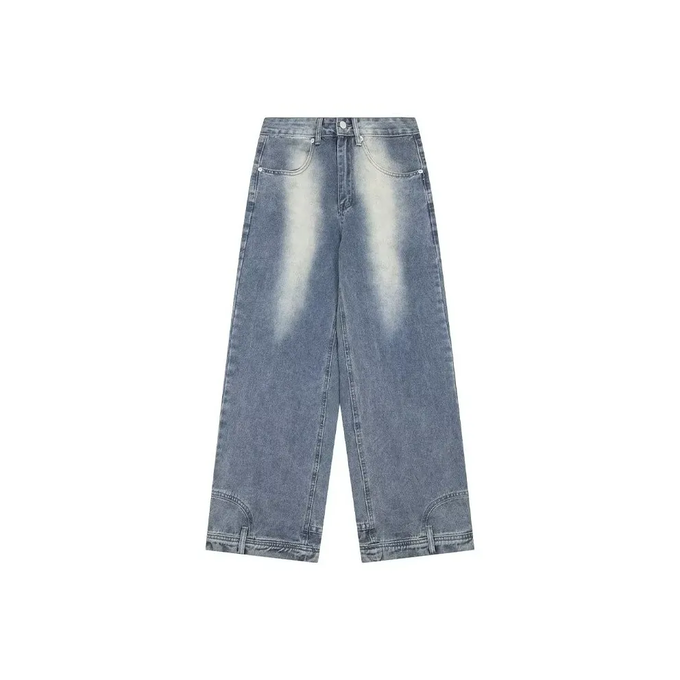 KAIZZGAO Синий Мужской Джинсы