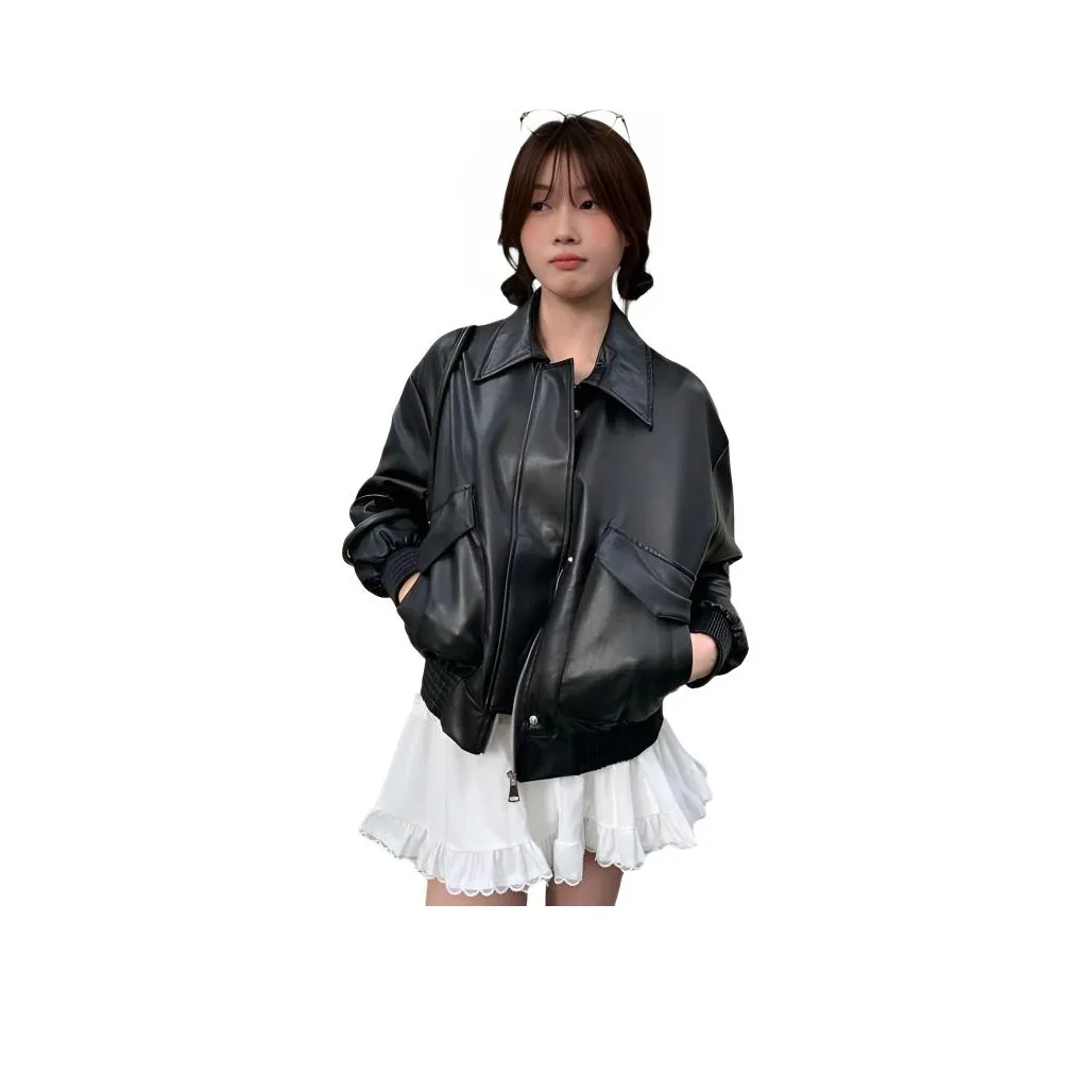 SEAR OFFICIAL Кожа Куртка Женская