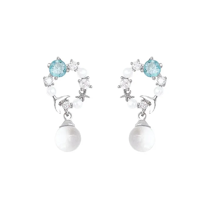 CARAT'S DIARY Сплав Серьги Женские