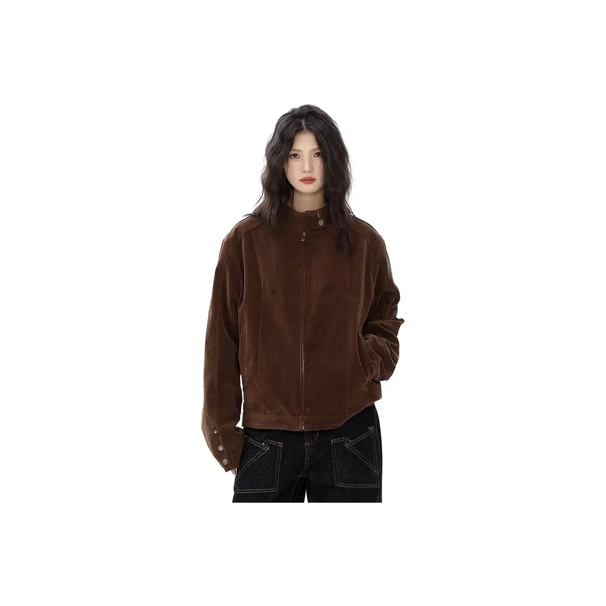 CASTLE WOODS Коричневый Женский Куртки