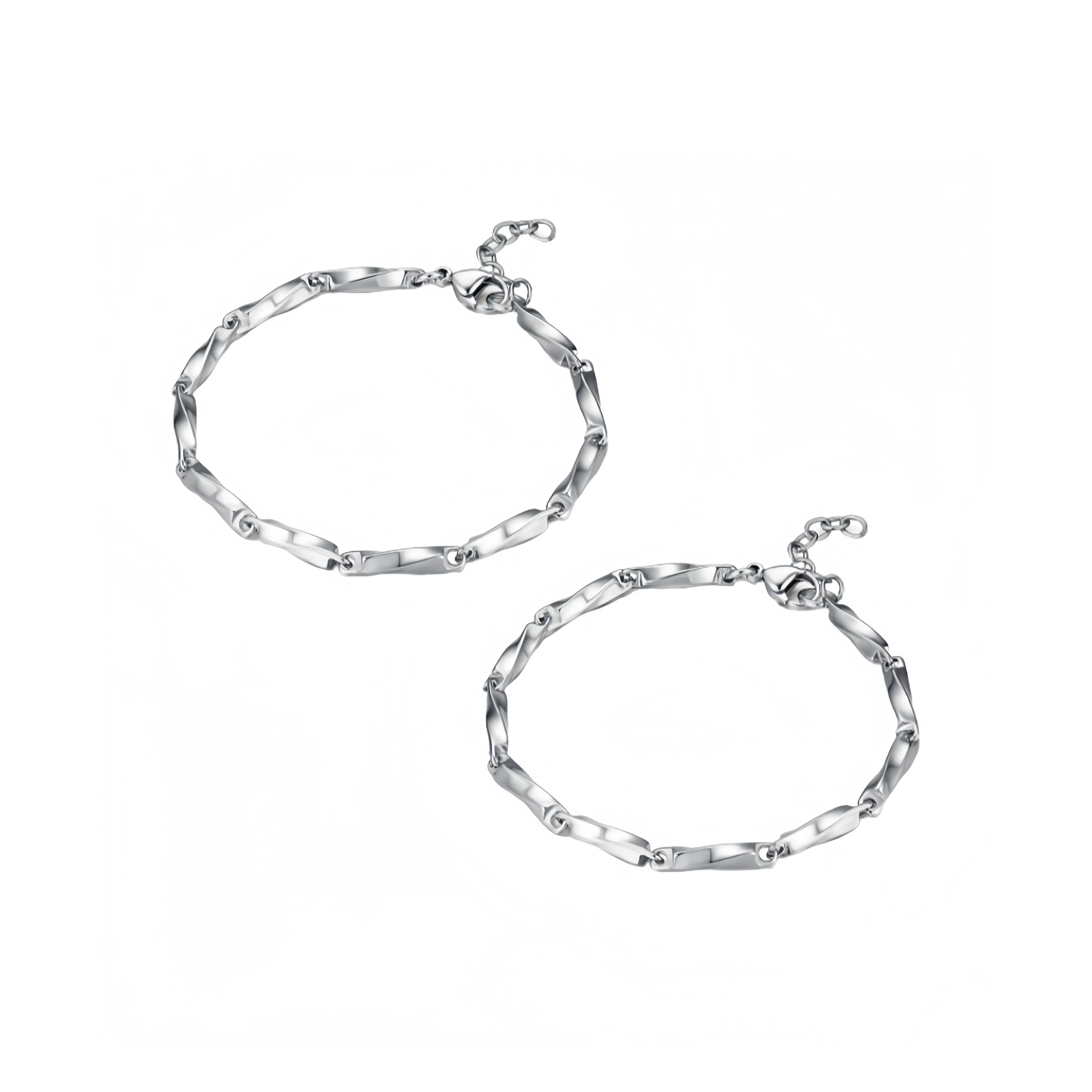 YOAR Титановые стальные браслеты унисекс