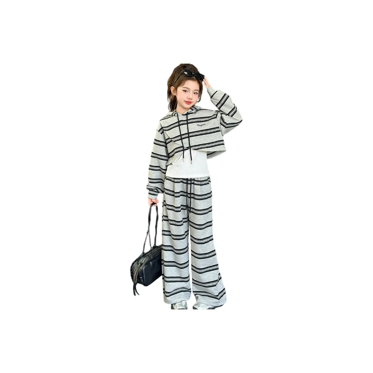 Yunpo Sports Casual Комплект из трех предметов для подростков