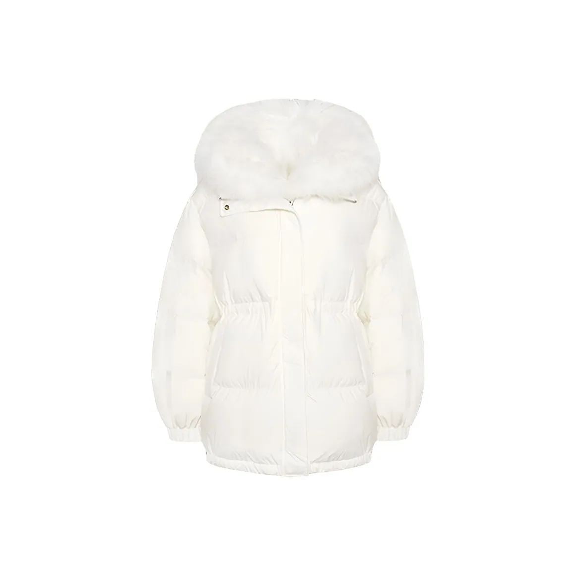 COHX Белый Женские пуховики